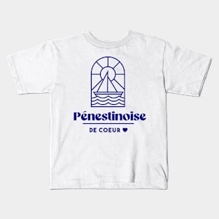 Pénestinoise at heart - Brittany Morbihan 56 BZH Mer Pénestin Kids T-Shirt